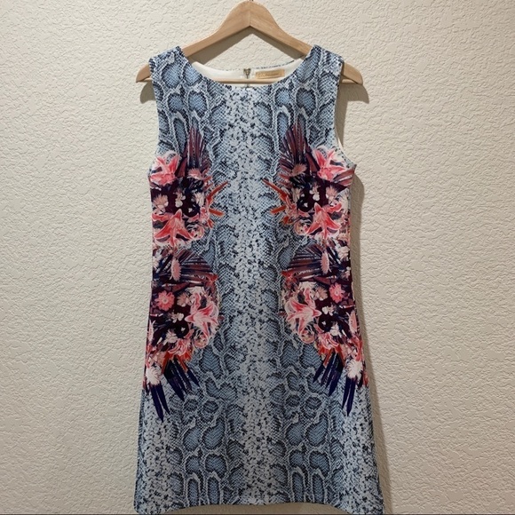 ELISA Immagine Shift Dress Small Sleeveless Unique - Picture 3 of 12